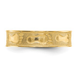 14K Footprints In The Sand Ring