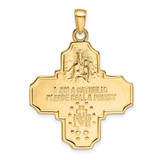 14k Four-Way Medal Pendant - M1-E1A09C67-9157