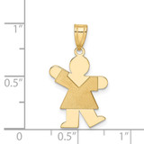 14k Girl Charm - XK-A967E34B-6918