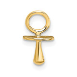 14K Gold Polished 3-D Pacifier Charm