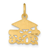 14K Graduation Cap and Diploma 2026 Charm - YC-6A4ABD5C-4597