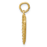 14k Graduation Cap Charm