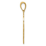 14k GRANDMA Birthstone Charm Holder Pendant