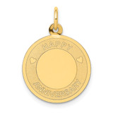 14K HAPPY ANNIVERSARY Charm - A1-81944574-3008