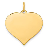 14K Heart Disc Charm - XM-FBAAA785-9990