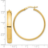 14k High Polished 5mm Hoop Earrings - TF-32786395-9827