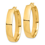 14k High Polished 7mm Hoop Earrings - TF-E5ED8865-1163