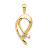 14k Holds 1-4mm stone, AA Diamond Slide