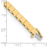 14k Holds 36 Stones up to 3.5mm Square Add-a-Diamond 7 inch Bracelet
