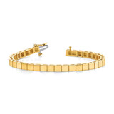 14k Holds 43 Stones up to 3mm Square Add-a-Diamond 7 inch Bracelet