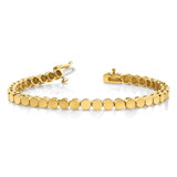 14k Holds 47 Stones up to 2.75mm Round Add-a-Diamond 7 inch Bracelet