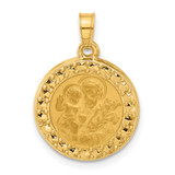 14K Hollow St. Joseph Medal
