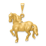 14k Horse Pendant - C5-B4755843-6386