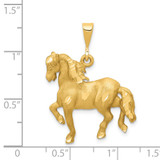 14k Horse Pendant - C5-B4755843-6386