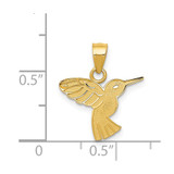 14k Hummingbird Pendant - K4-21C368FC-8086