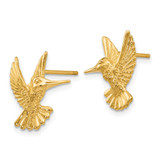 14k Hummingbird Post Earrings - TC-214AA9CA-3700