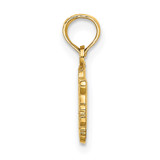 14K I HEART TIGERS w/ Tiger Head Charm