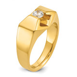 14k IBGoodman Men's 1/3 carat Diamond Complete Ring - B5-C9EFA752-7633