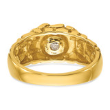14k IBGoodman Men's Diamond Nugget Ring Mounting - B0-37A553B9-1259
