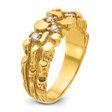 14k IBGoodman Men's Diamond Nugget Ring Mounting - B0-A615A19D-3360
