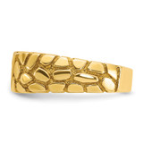 14k IBGoodman Men's Diamond Nugget Ring Mounting - B6-0A3C4228-8443