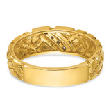 14k IBGoodman Men's Diamond Nugget Ring Mounting - B6-84D5FDC4-7881