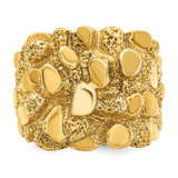 14k IBGoodman Men's Nugget Ring