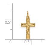 14k INRI Crucifix Charm - XR-9A0BF2D6-7362