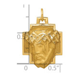 14k Jesus Charm