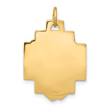 14k Jesus Charm