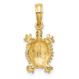 14K Land Turtle Charm - K7-09ACB339-4167