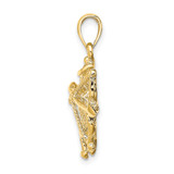 14k Large Sagittarius Zodiac Charm
