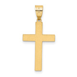 14K Laser Designed Cross - XR-422EA870-2511