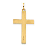 14K Laser Designed Cross Pendant - XR-2CD9B920-7944