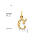 14k Letter C Initial Charm - C5-711BE21D-5766