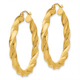 14k Light Twisted Hoop Earrings - TF-6F77FA17-3606