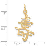 14k Long Life Charm