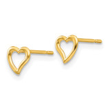 14k Madi K Children's Heart Post Earrings - GK-2105ACFC-7075