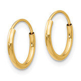 14k Madi K Endless Hoop Earrings - SE-DC44C667-4851