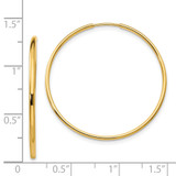 14k Madi K Endless Hoop Earrings - SE-FF10CAFD-5749