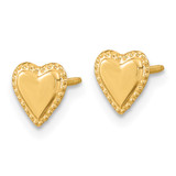 14k Madi K Heart Post Earrings - GK-041520AE-7981