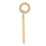 14k Medium Polished Number 1 Charm - MP-AA9227B8-9713