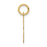 14k Medium Polished Number 3 Charm - LM-5E8B2D67-9357