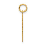14k Medium Polished Number 53 Charm - LM-0FCF476A-2965