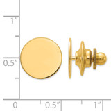 14K Men's Circular Tie Tac