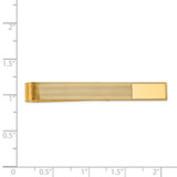 14k Men's Grooved Engravable Tie Bar - MC-BB308785-4528