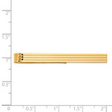 14k Men's Grooved Tie Bar - MC-0F76AA4A-9184