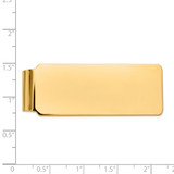 14k Men's Polished Money Clip - MC-A0A2D6B3-4047