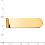 14k Men's Polished Money Clip - MC-B6408F46-6669