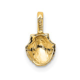 14K Mini Scallop Shell Charm